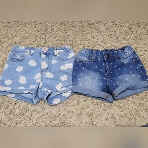 Denim shorts size 7